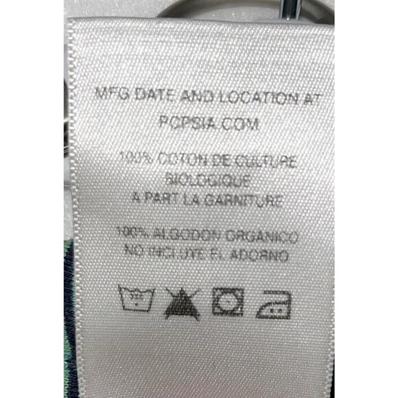 Patagonia Men's Squeaky Clean Polo 52776 Green and Navy Stripe Size XL - Picture 5 of 9